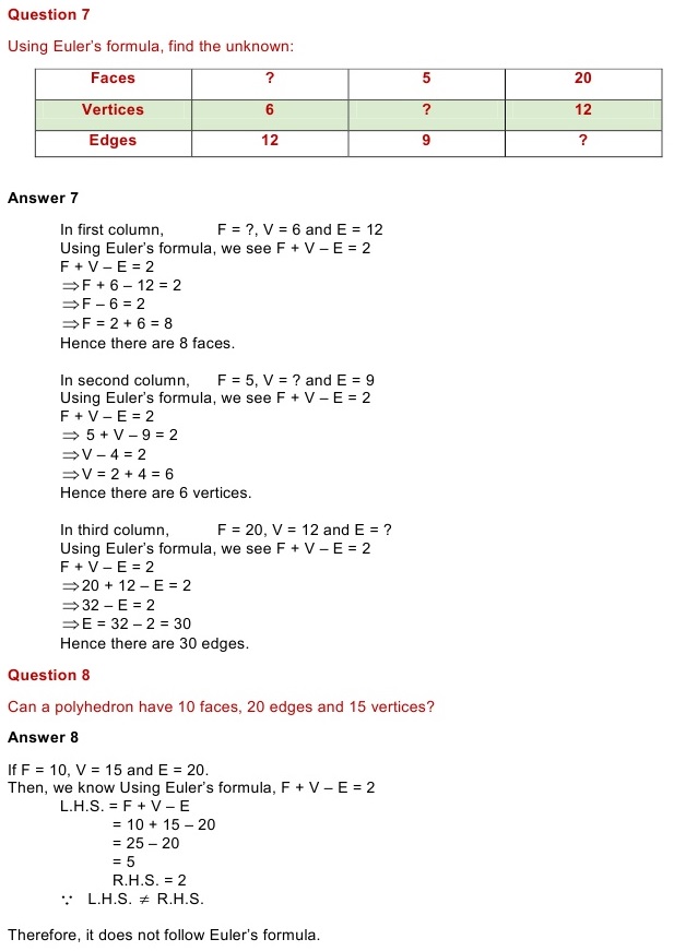 NCERT Solutions for Maths Class 8 Chapter 10 Exercise 10.3