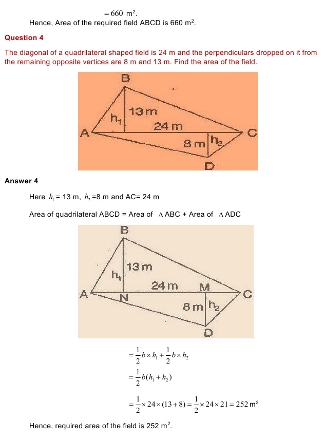 NCERT Solutions for Maths Class 8 Chapter 11