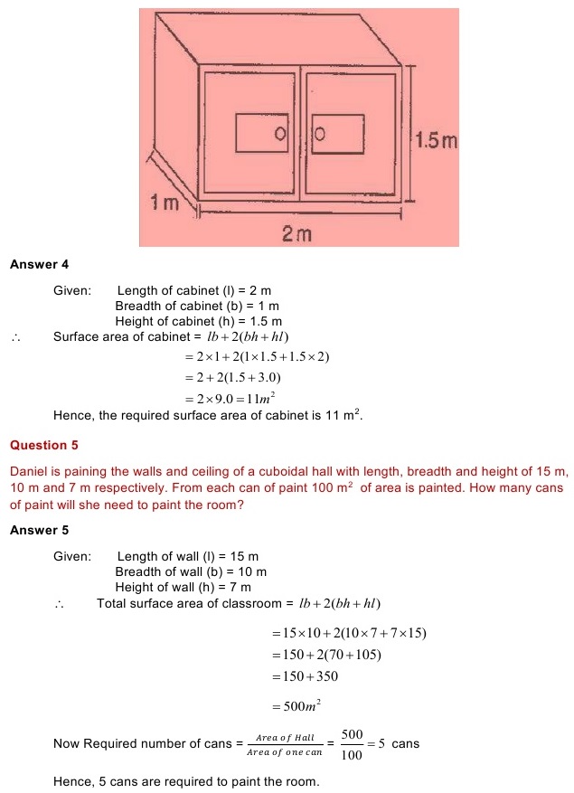 NCERT Solutions for Maths Class 8 Chapter 11 Exercise 11.3