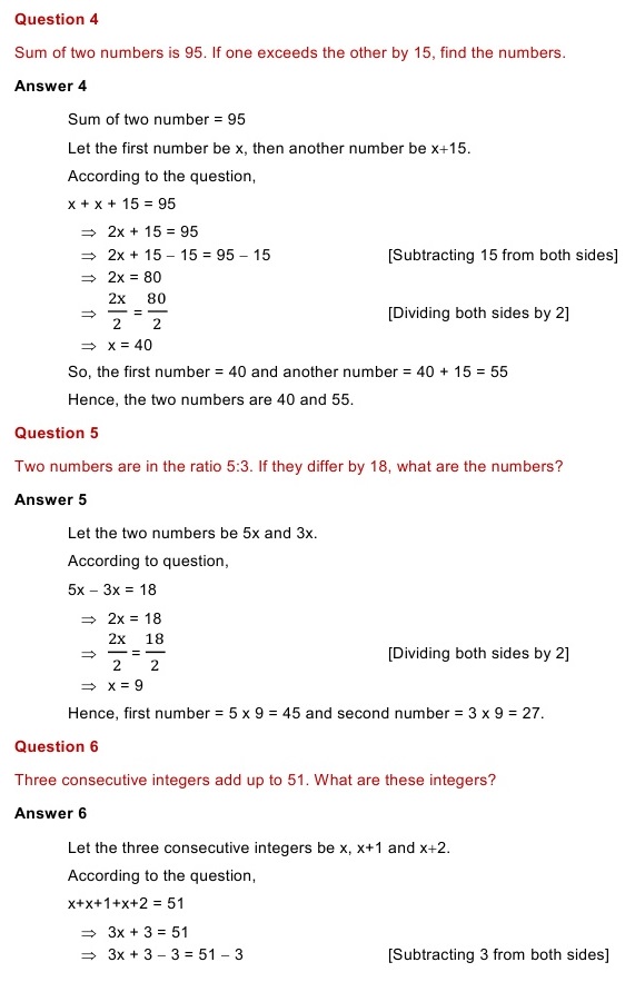 NCERT Solutions for Maths Class 8 Chapter 2 Exercise 2.2