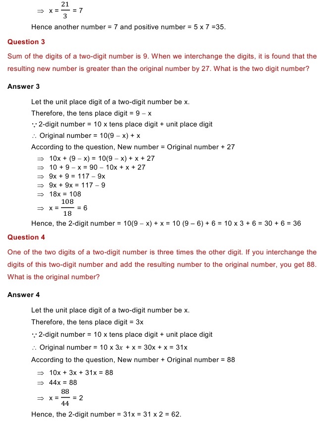 NCERT Solutions for Maths Class 8 Chapter 2 Exercise 2.4