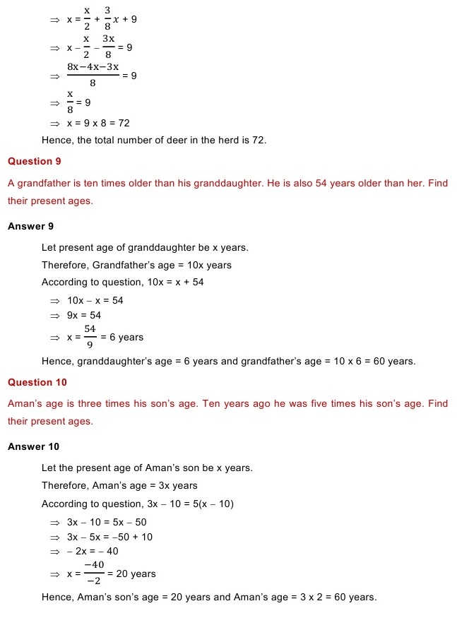 NCERT Solutions for Maths Class 8 Chapter 2