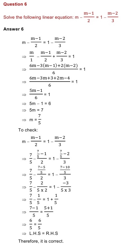 NCERT Solutions for Maths Class 8 Chapter 2