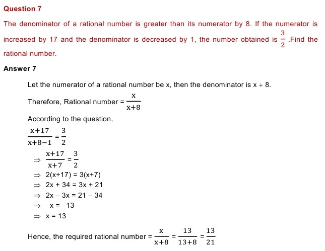 NCERT Solutions for Maths Class 8 Chapter 2
