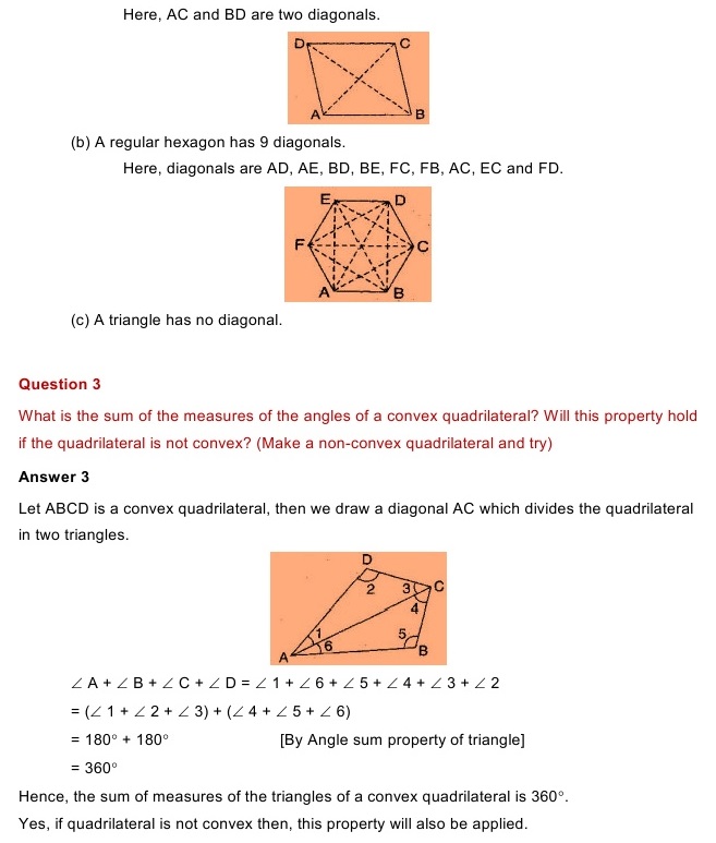 NCERT Solutions for Maths Class 8 Chapter 3 Exercise 3.1