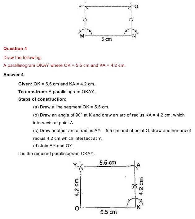 NCERT Solutions for Maths Class 8 Chapter 4 Exercise 4.5