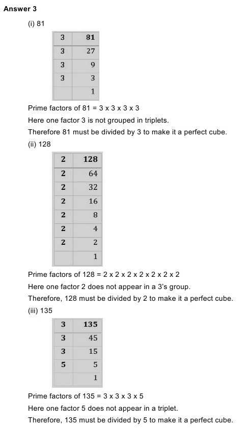 NCERT Solutions for Maths Class 8 Chapter 7 Exercise 7.1