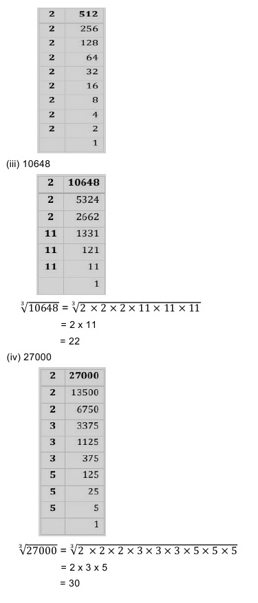 NCERT Solutions for Maths Class 8 Chapter 7