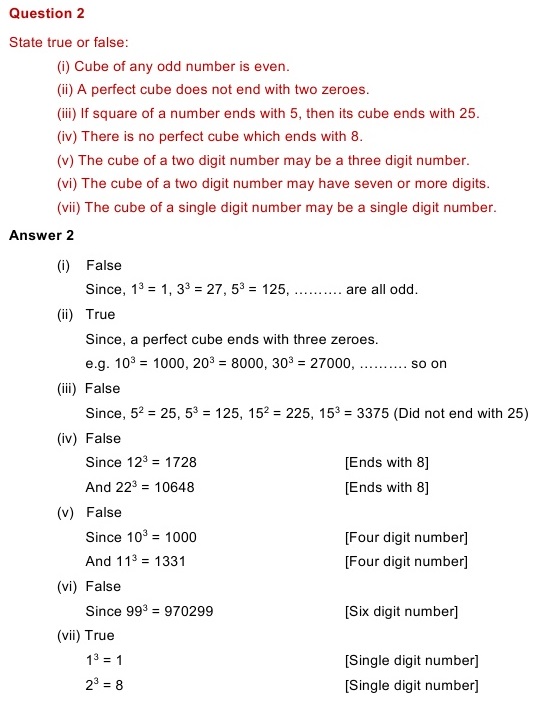 NCERT Solutions for Maths Class 8 Chapter 7 Exercise 7.2