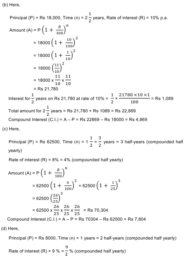 NCERT Solutions for Maths Class 8 Chapter 8 Exercise 8.3