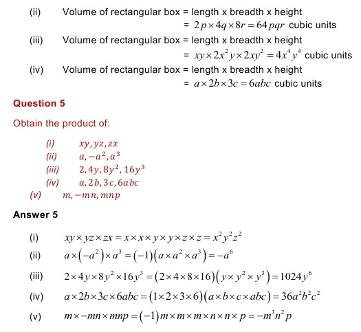 NCERT Solutions for Maths Class 8 Chapter 9