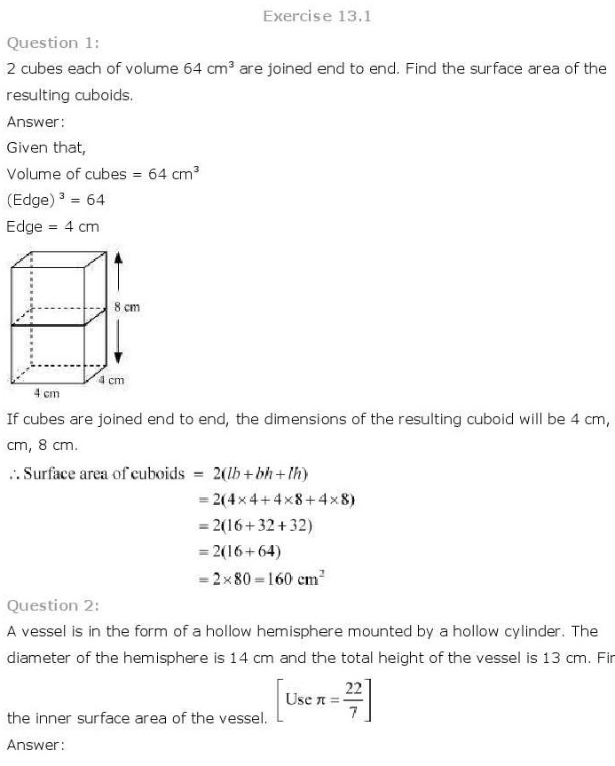 ncert maths class 10 chapter 13 solutions