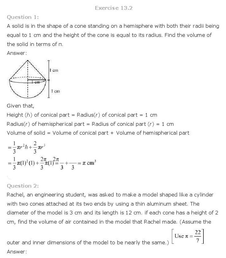ncert maths class 10 chapter 13 solutions