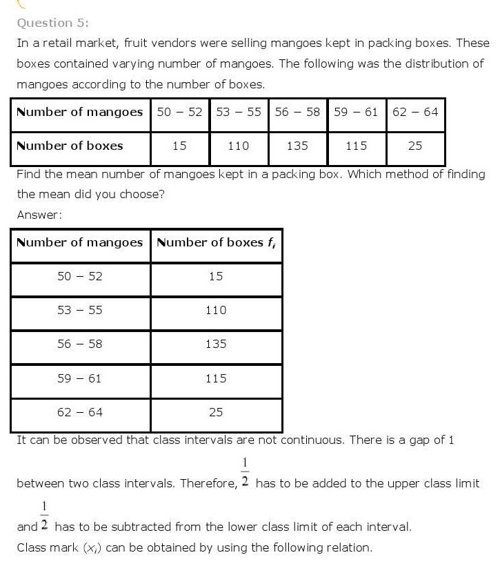 ncert maths class 10 chapter 14 solutions