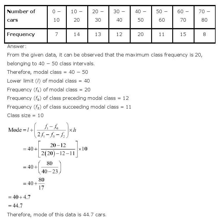 ncert maths class 10 chapter 14 solutions