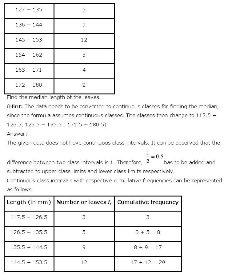 ncert maths class 10 chapter 14 solutions