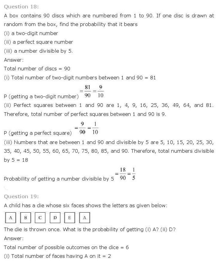 ncert maths class 10 chapter 15 solutions
