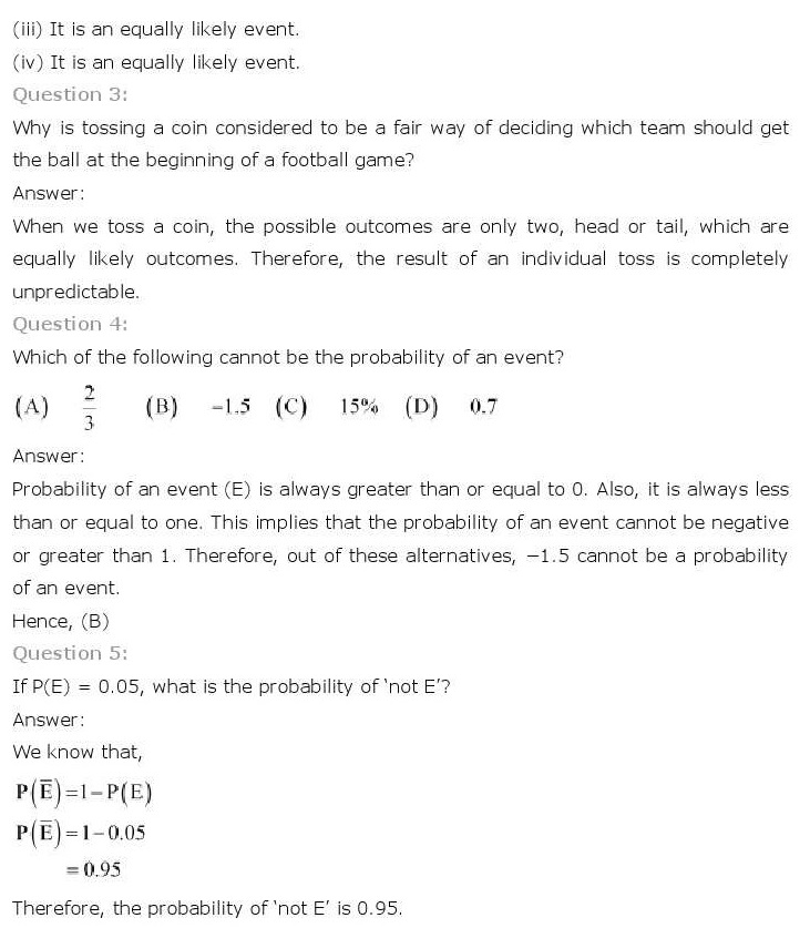 ncert maths class 10 chapter 15 solutions
