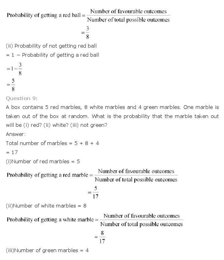 ncert maths class 10 chapter 15 solutions