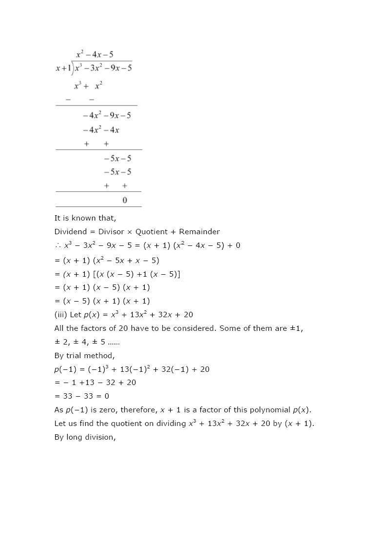 ncert maths class 9 chapter 2 solutions