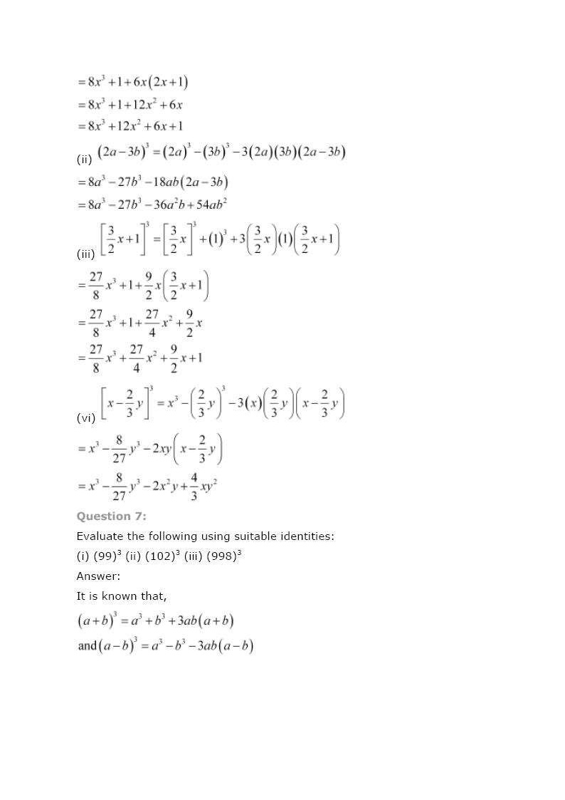 ncert maths class 9 chapter 2 solutions